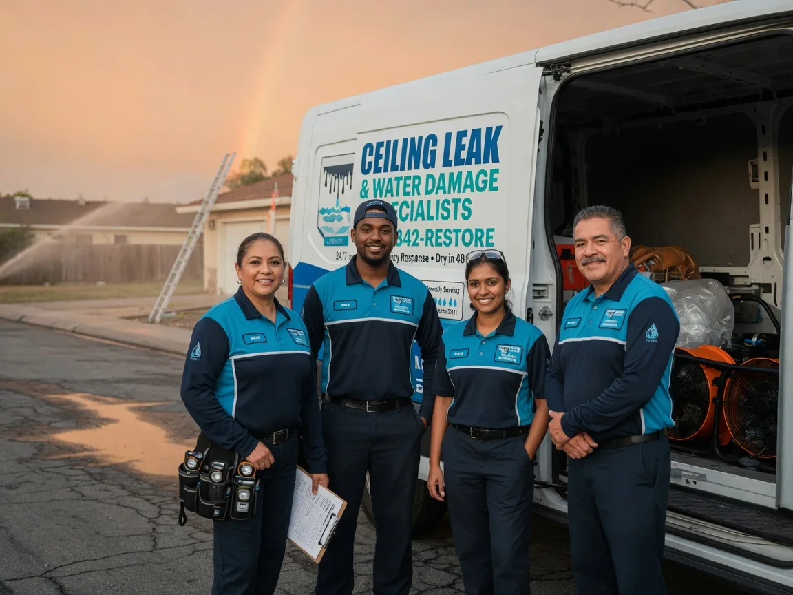 Ceiling Leak Cleanup company in Gallina, NM